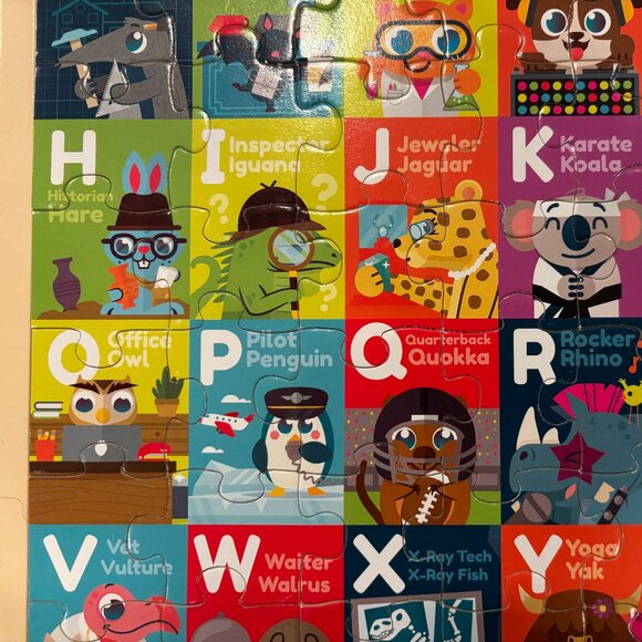 Alphabet Puzzle - 48 Pieces - Toddler Puzzle - Vibrant Colors - ABCs - Picture 6 of 9